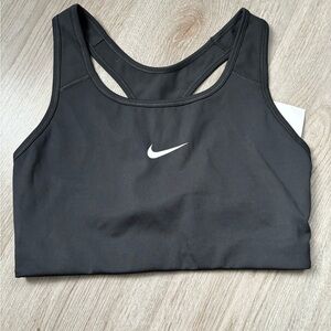 Nike sports bra. Black. Size large.
